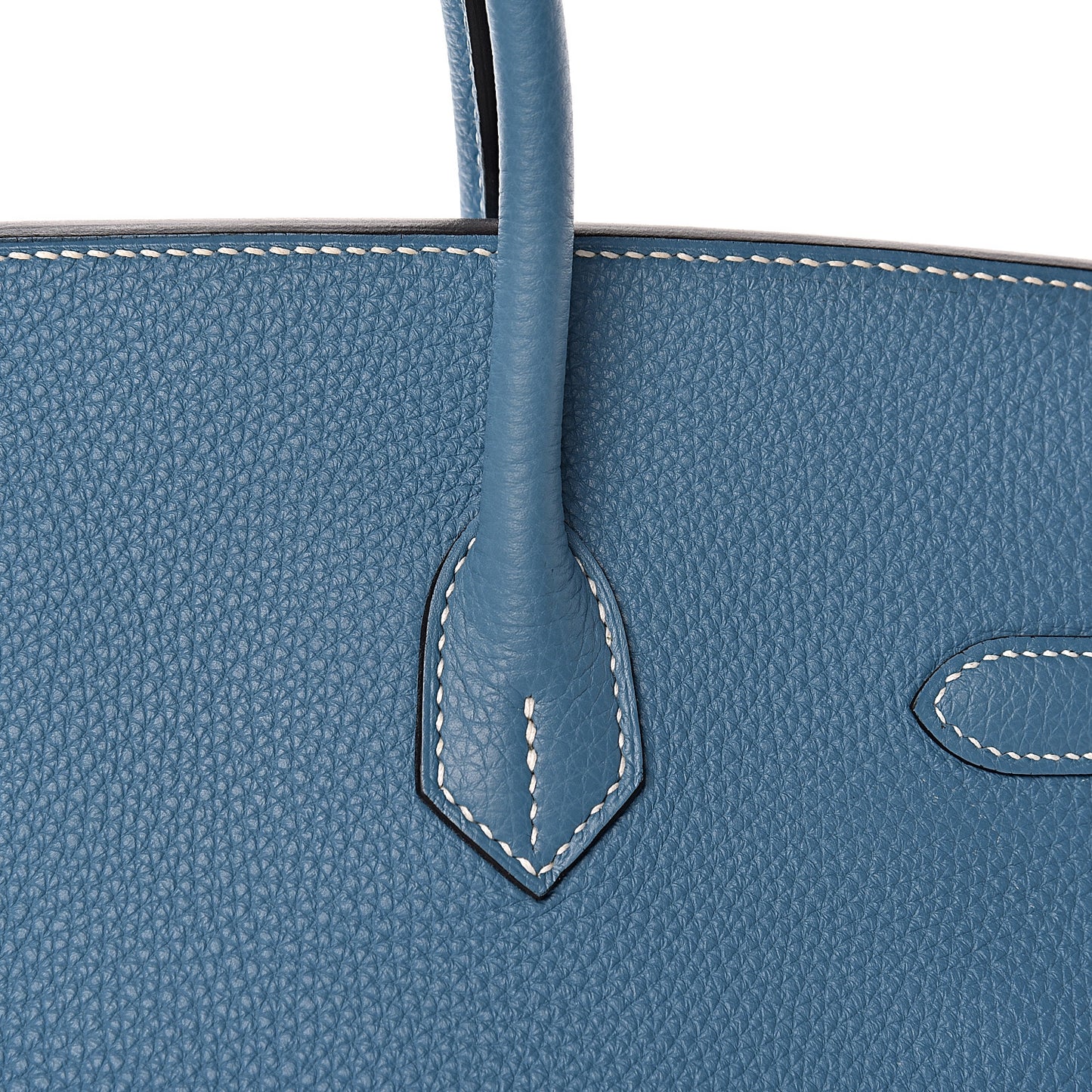 Togo Birkin 35 Blue Jean