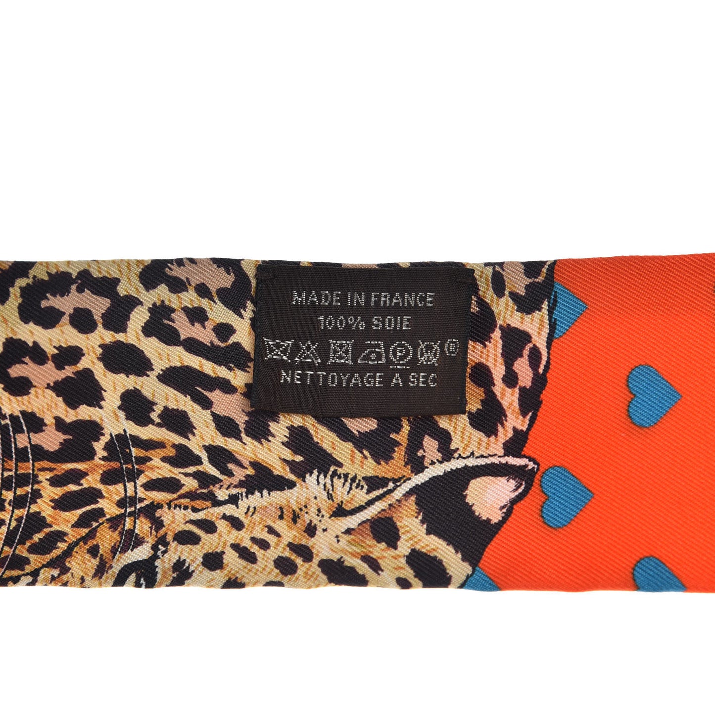 Silk Jungle Love Love Twilly Orange Bleu Brun