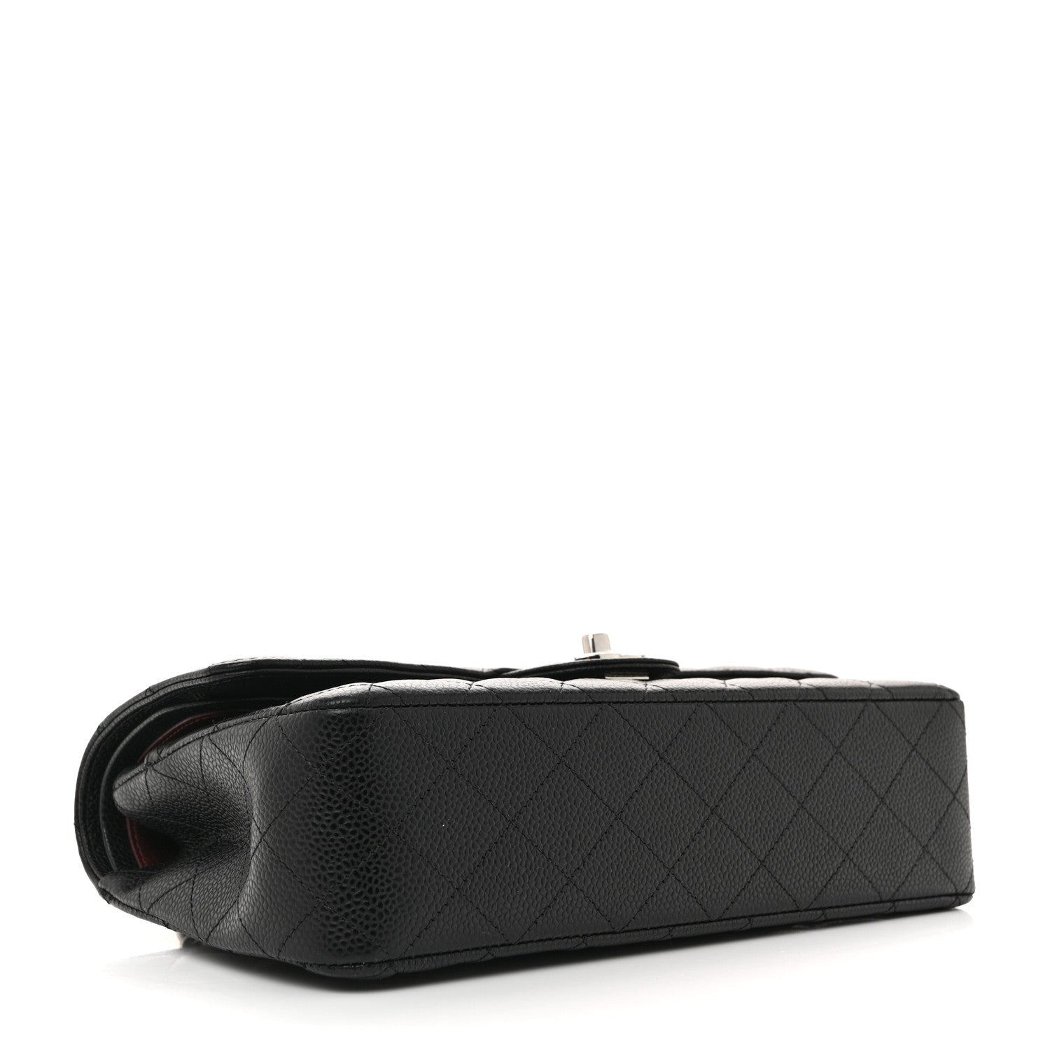Chanel Caviar Quilted Medium Double Flap Black 4 of 10