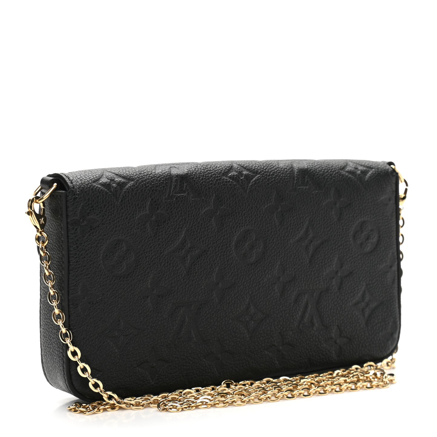 Empreinte Pochette Felicie Chain Wallet Black
