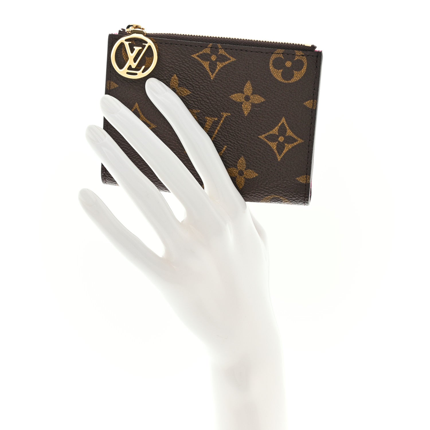 Louis Vuitton Monogram Lisa Wallet Rose Lollipop 2 of 7