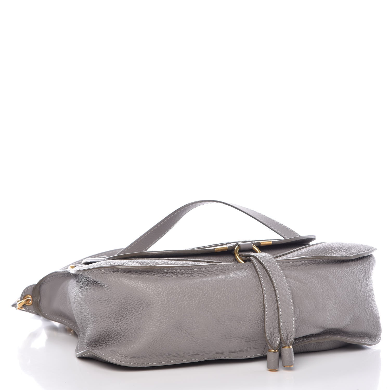 Chloe Calfskin Medium Marcie Satchel Cashmere Grey 4 of 8