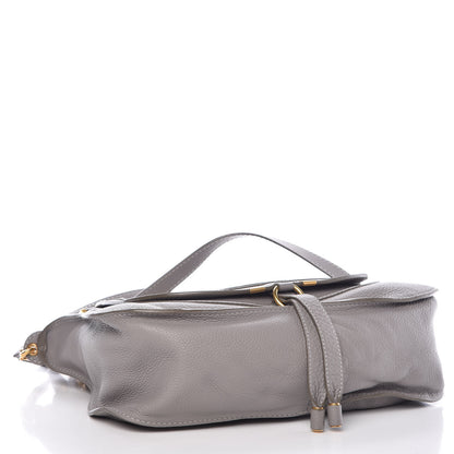 Chloe Calfskin Medium Marcie Satchel Cashmere Grey 4 of 8