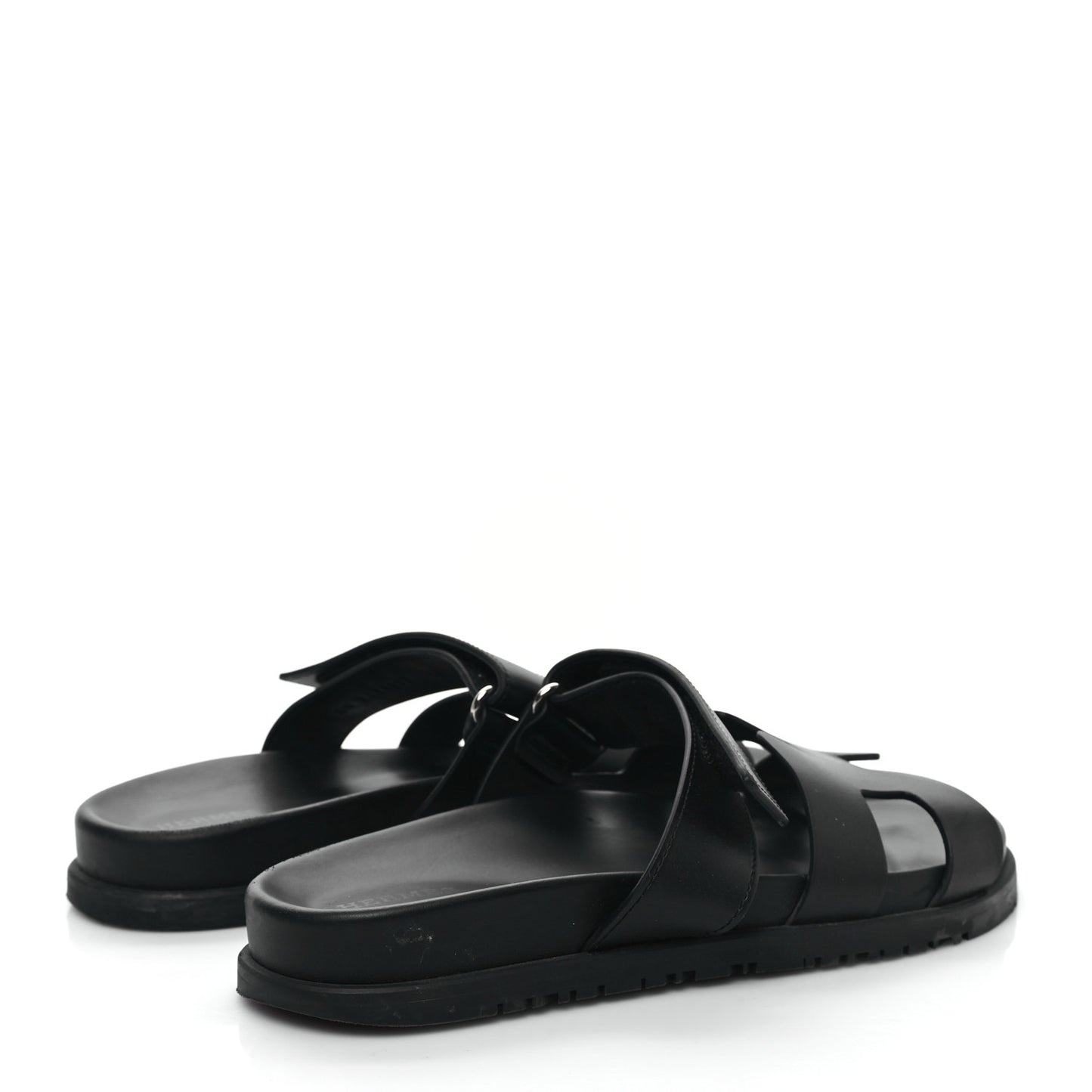 Calfskin Womens Chypre Sandals 38 Black