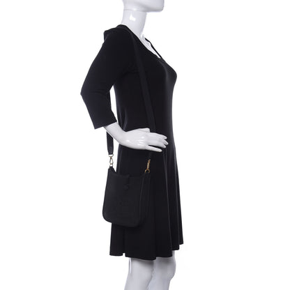 Hermes Taurillon Clemence Evelyne TPM Black 2 of 9