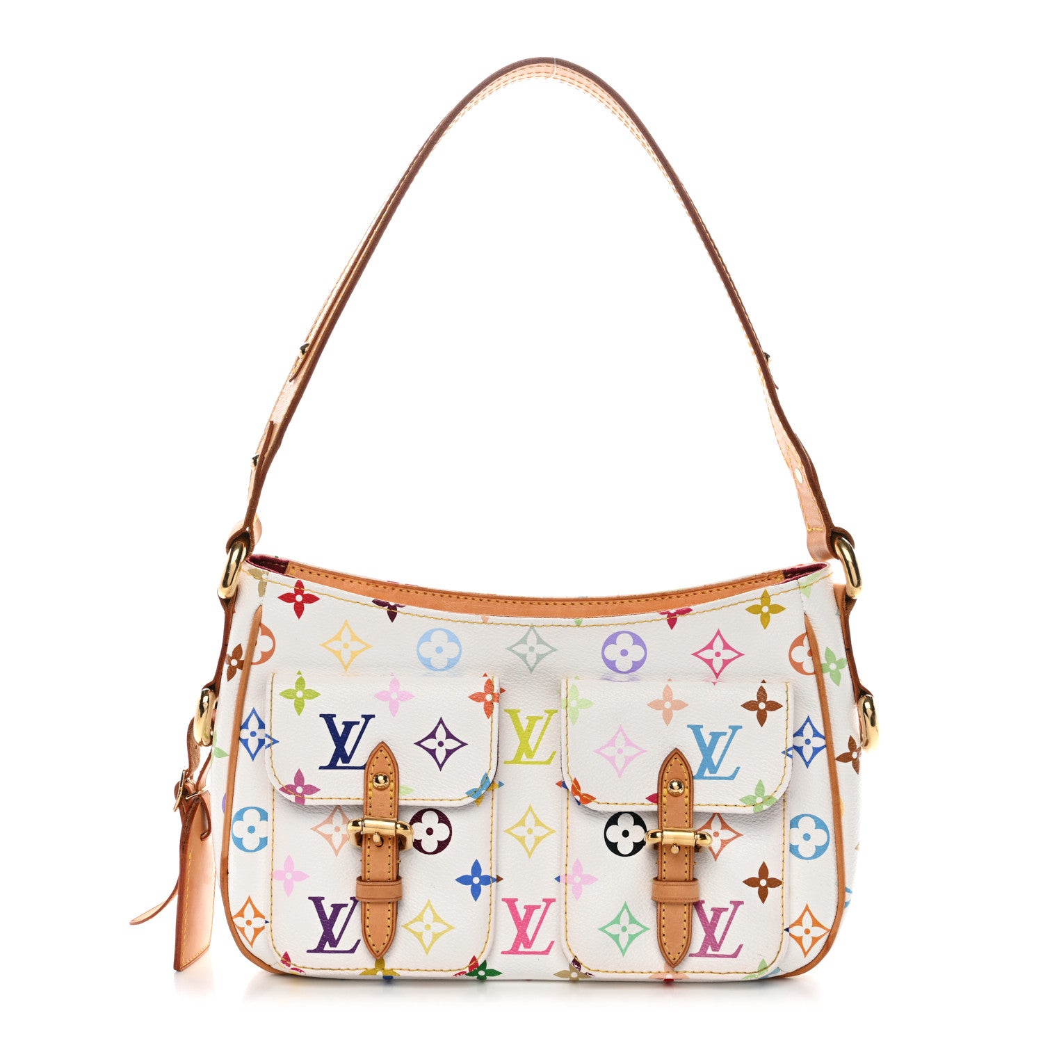 Louis Vuitton Monogram Multicolor Lodge PM White 1 of 11