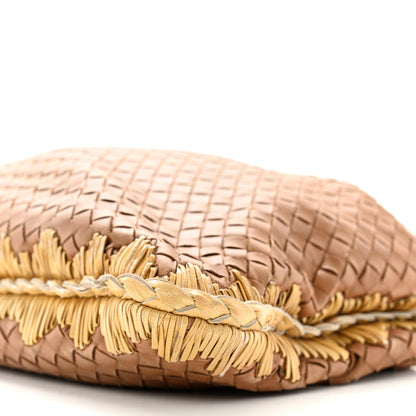 Bottega Veneta Nappa Intrecciato Medium Veneta Hobo Walnut Banane 10 of 12