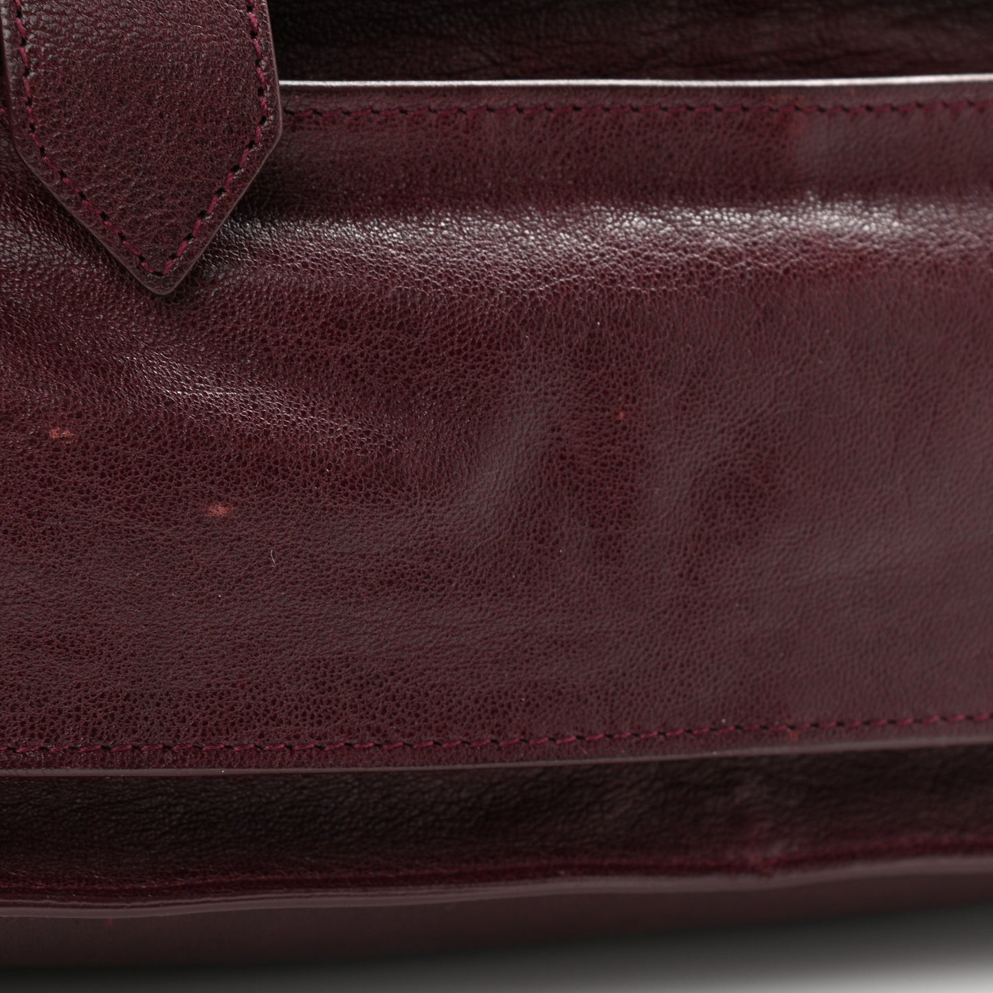 Lambskin Medium PS1 Satchel Burgundy