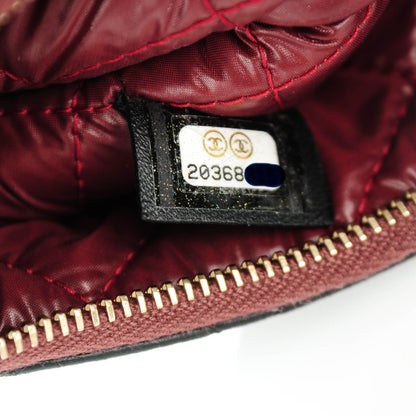 Chanel Lambskin Quilted Coin Purse Case Black 7 of 7