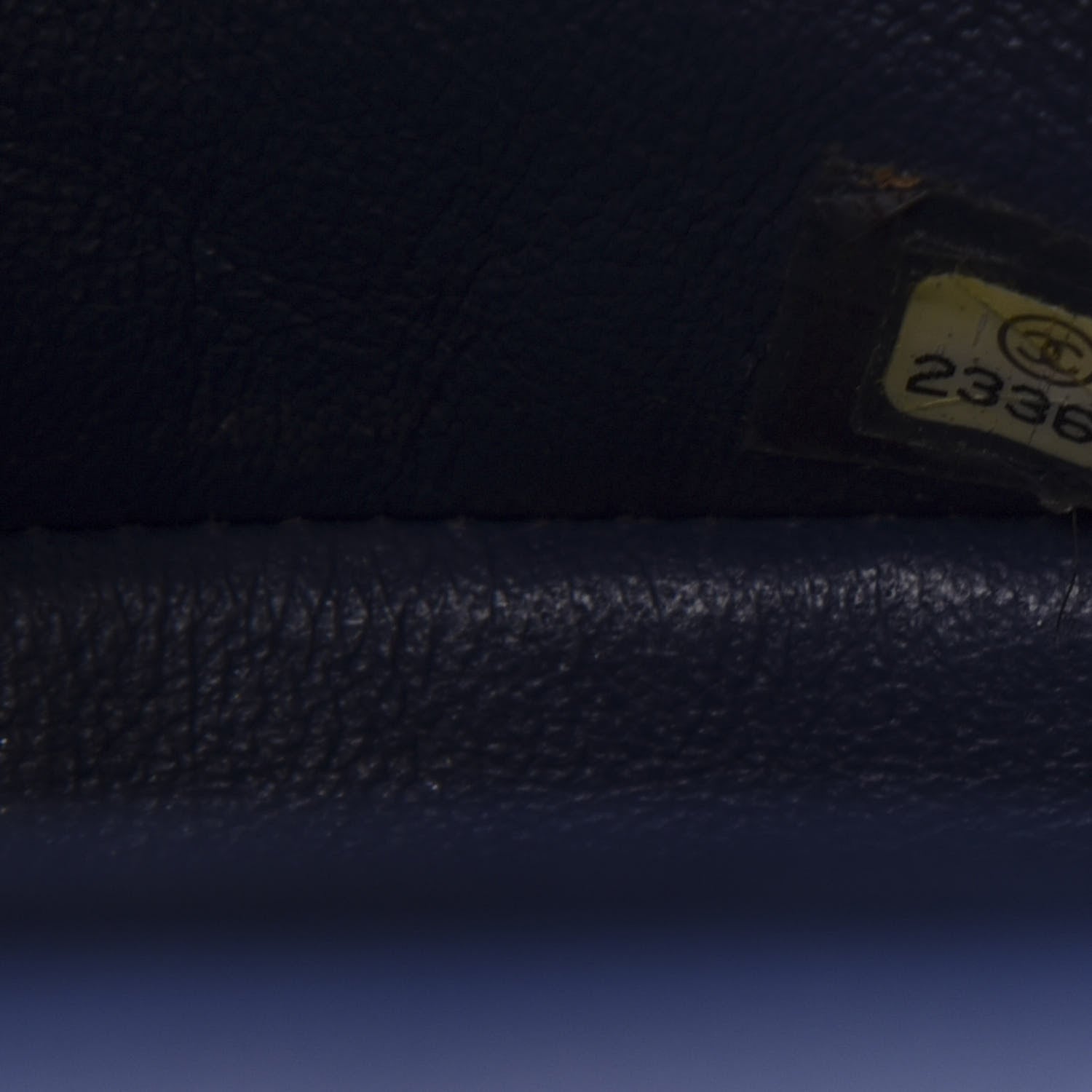 Chanel Lambskin Quilted Medium Double Flap Navy 7 of 10