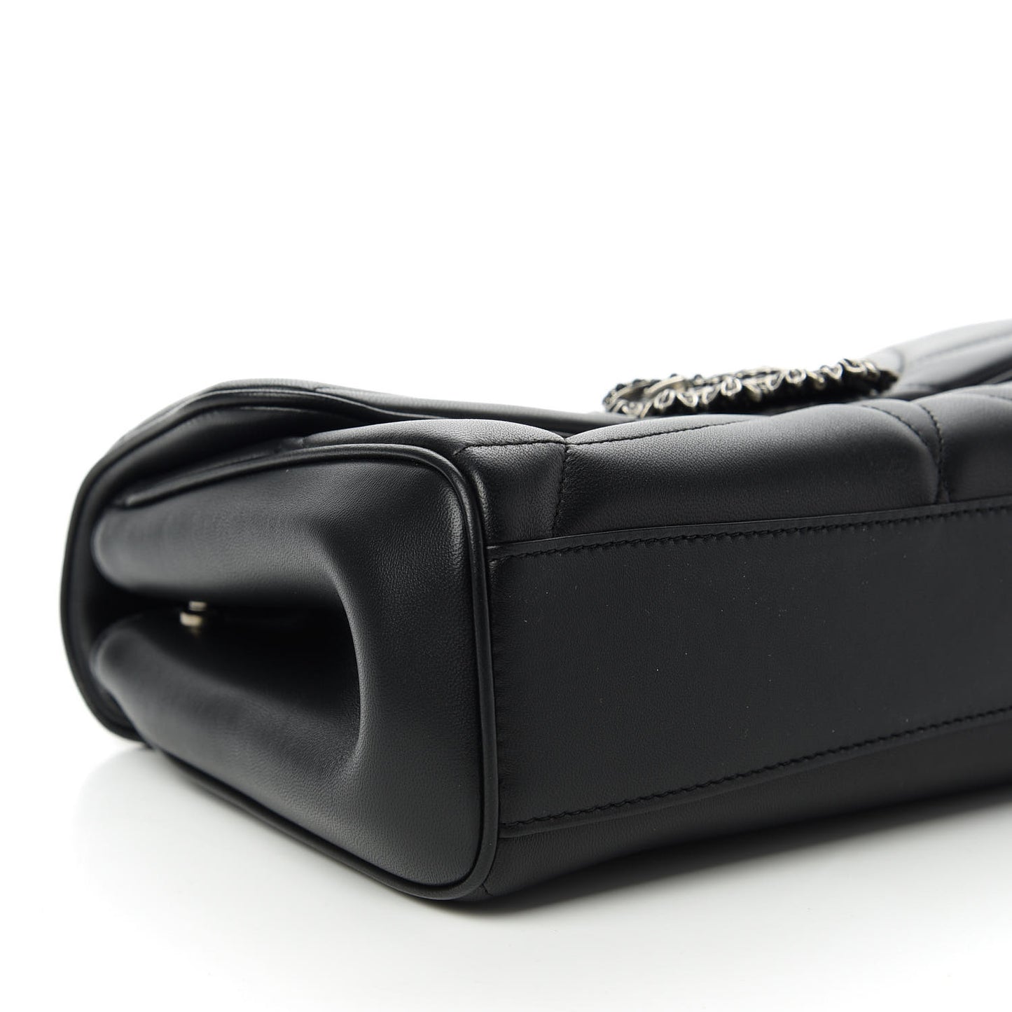 Lambskin Devotion Shoulder Bag Black