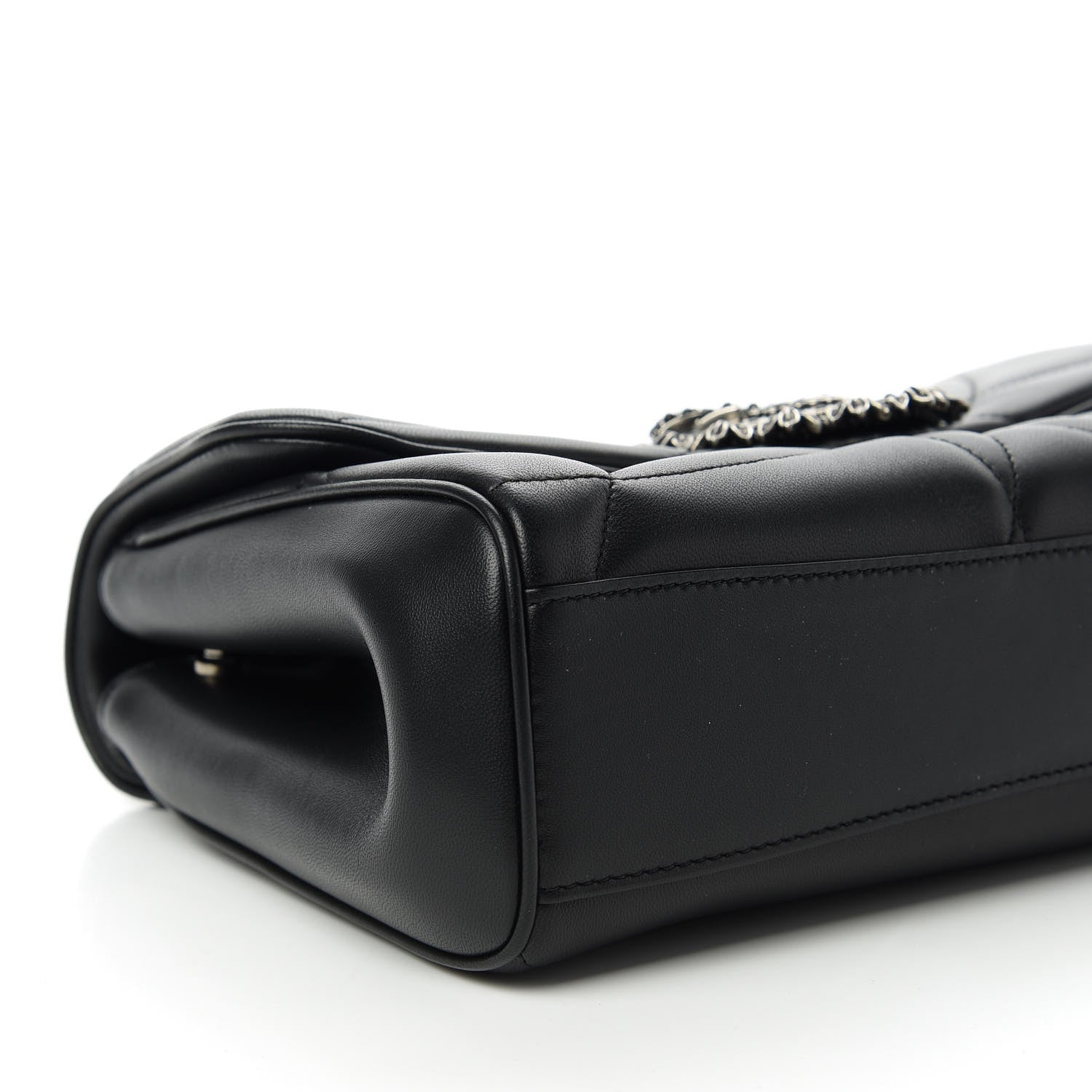 Dolce & Gabbana Lambskin Devotion Shoulder Bag Black 7 of 11