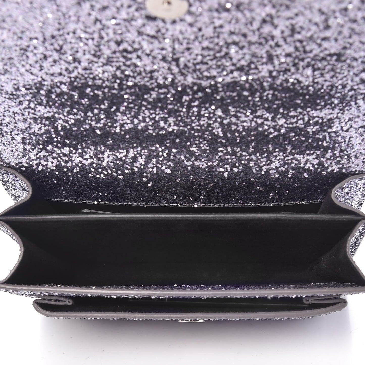 Glitter Small Monogram Sunset Grey