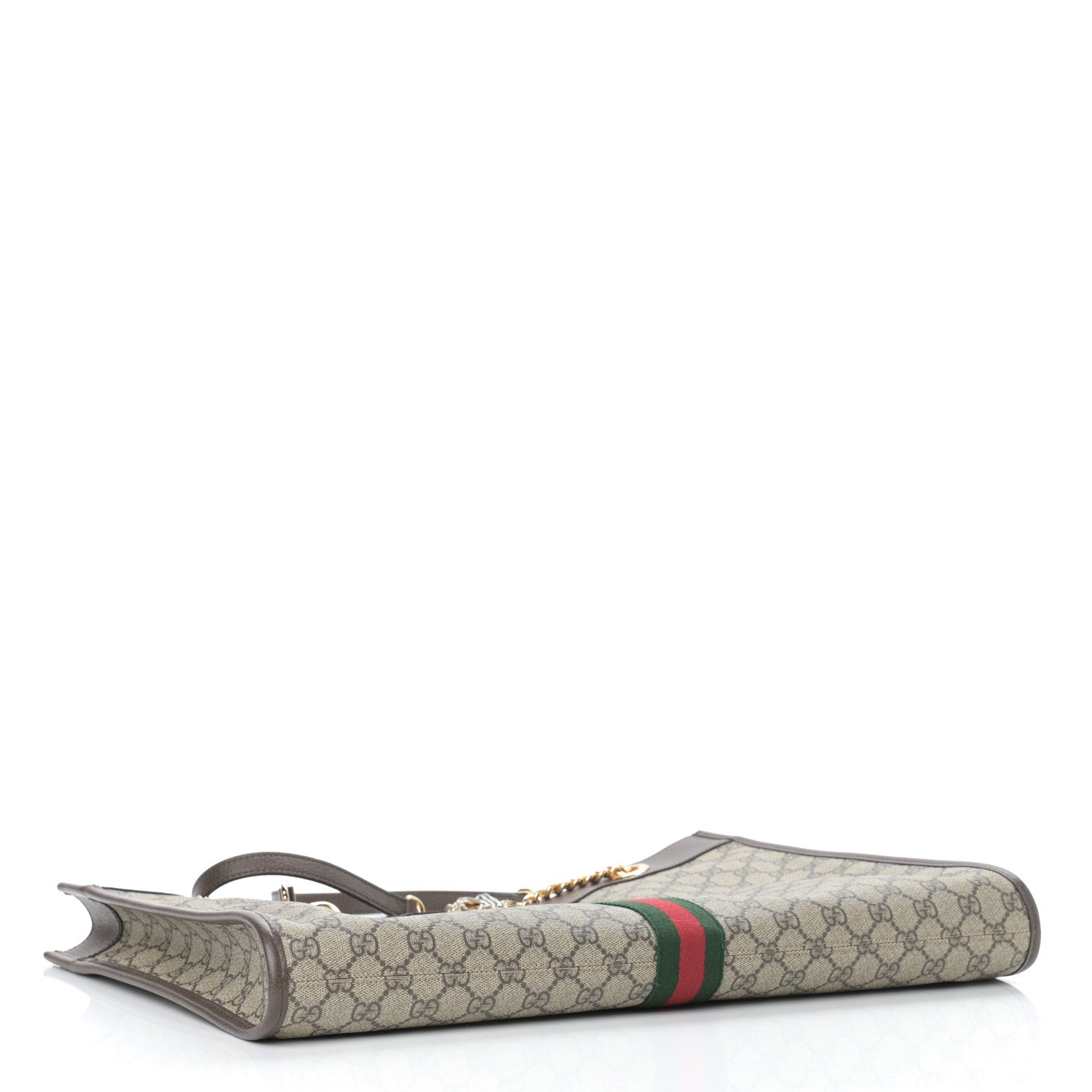 Gucci GG Supreme Monogram Large Rajah Chain Tote Beige New Acero 5 of 11