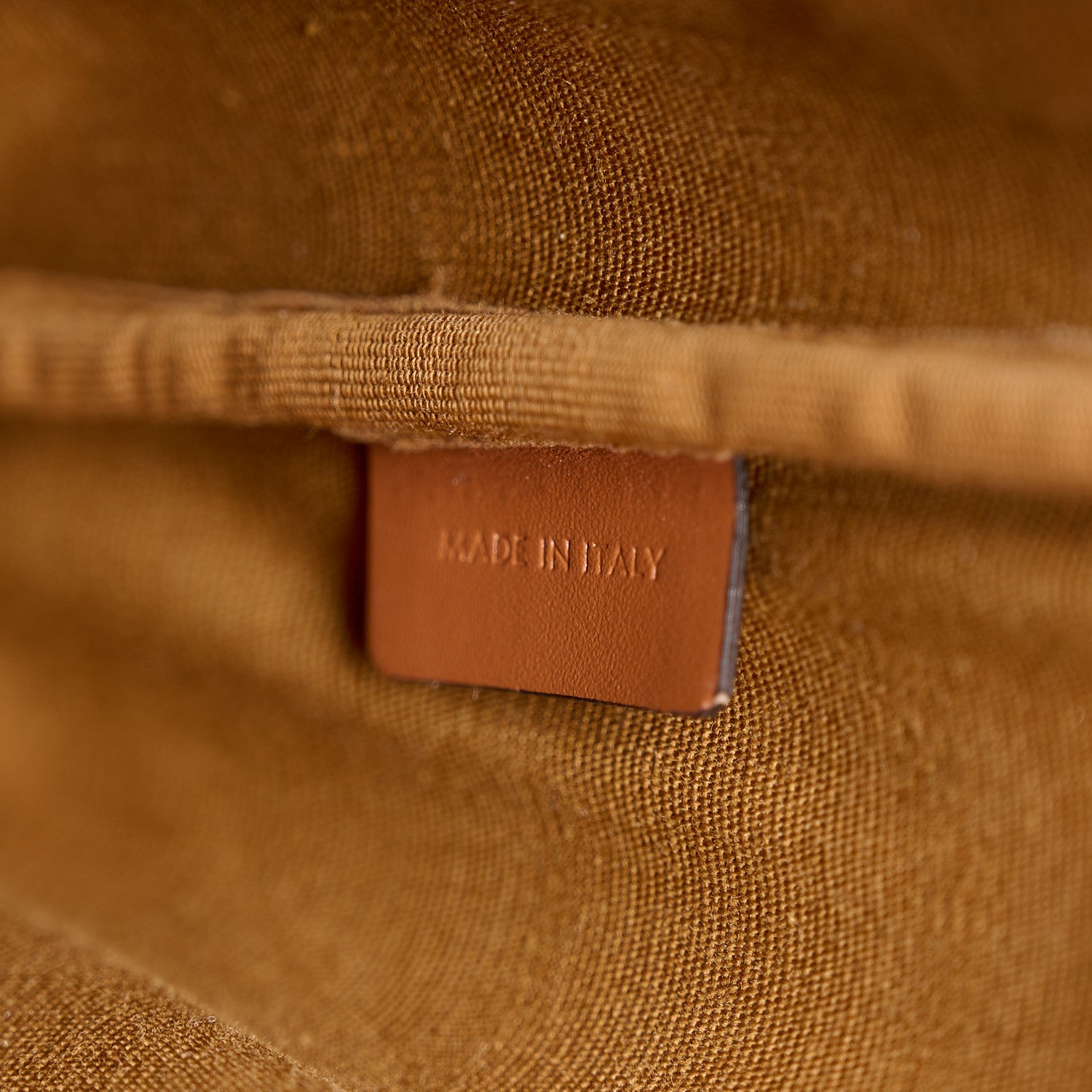 Celine Triomphe Canvas Calfskin Mini Folco Backpack Tan 7 of 10