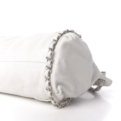 Chanel Lambskin Large Sharpei Bag White 7 of 10