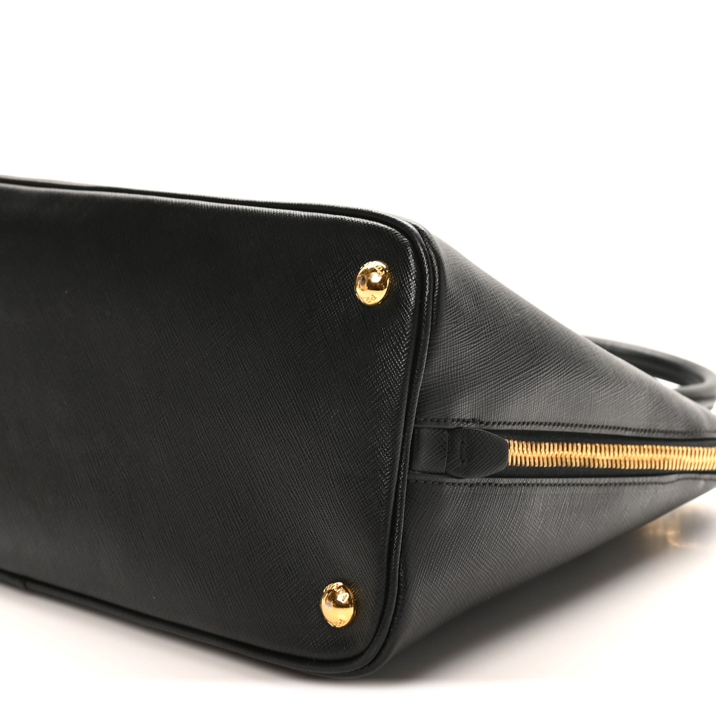 Saffiano Lux Medium Promenade Tote Black