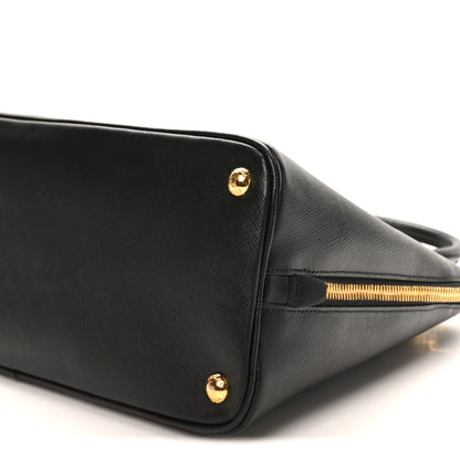 Prada Saffiano Lux Medium Promenade Tote Black 9 of 9