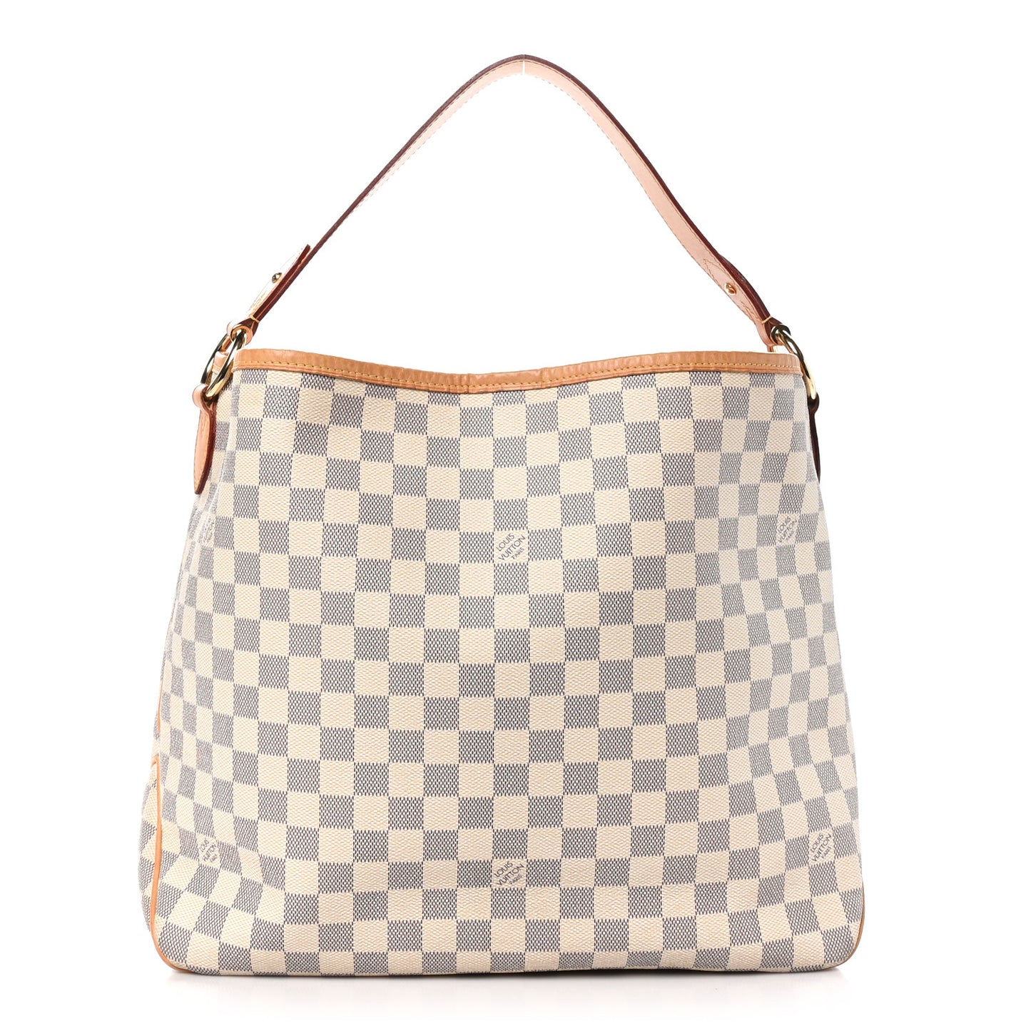 Damier Azur Delightful MM Rose Ballerine