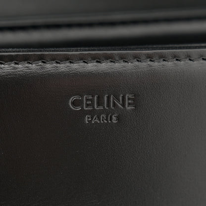 Celine Shiny Calfskin Teen Cuir Triomphe Black 6 of 9