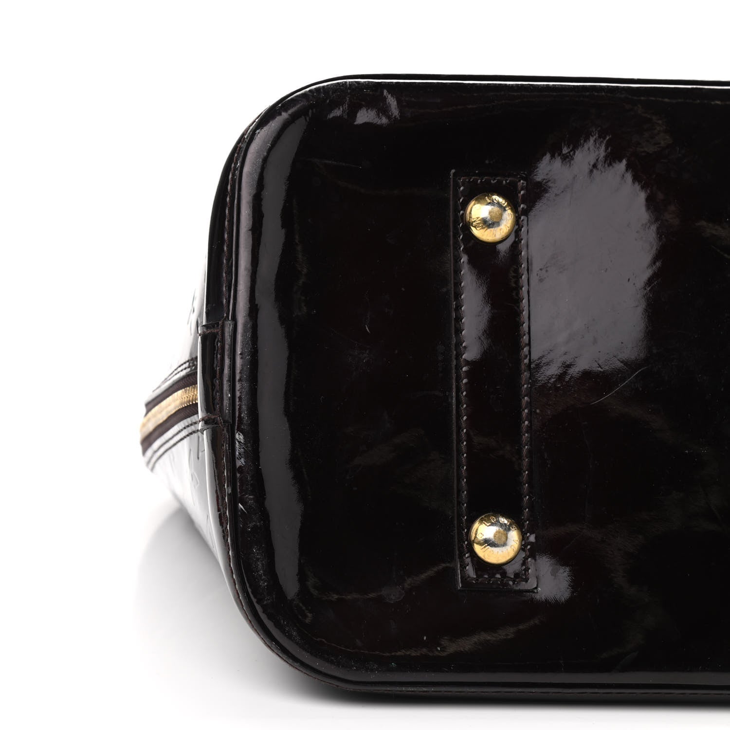 Louis Vuitton Vernis Alma GM Amarante 9 of 10