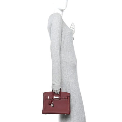 Hermes Togo Birkin 25 Rouge H 3 of 12