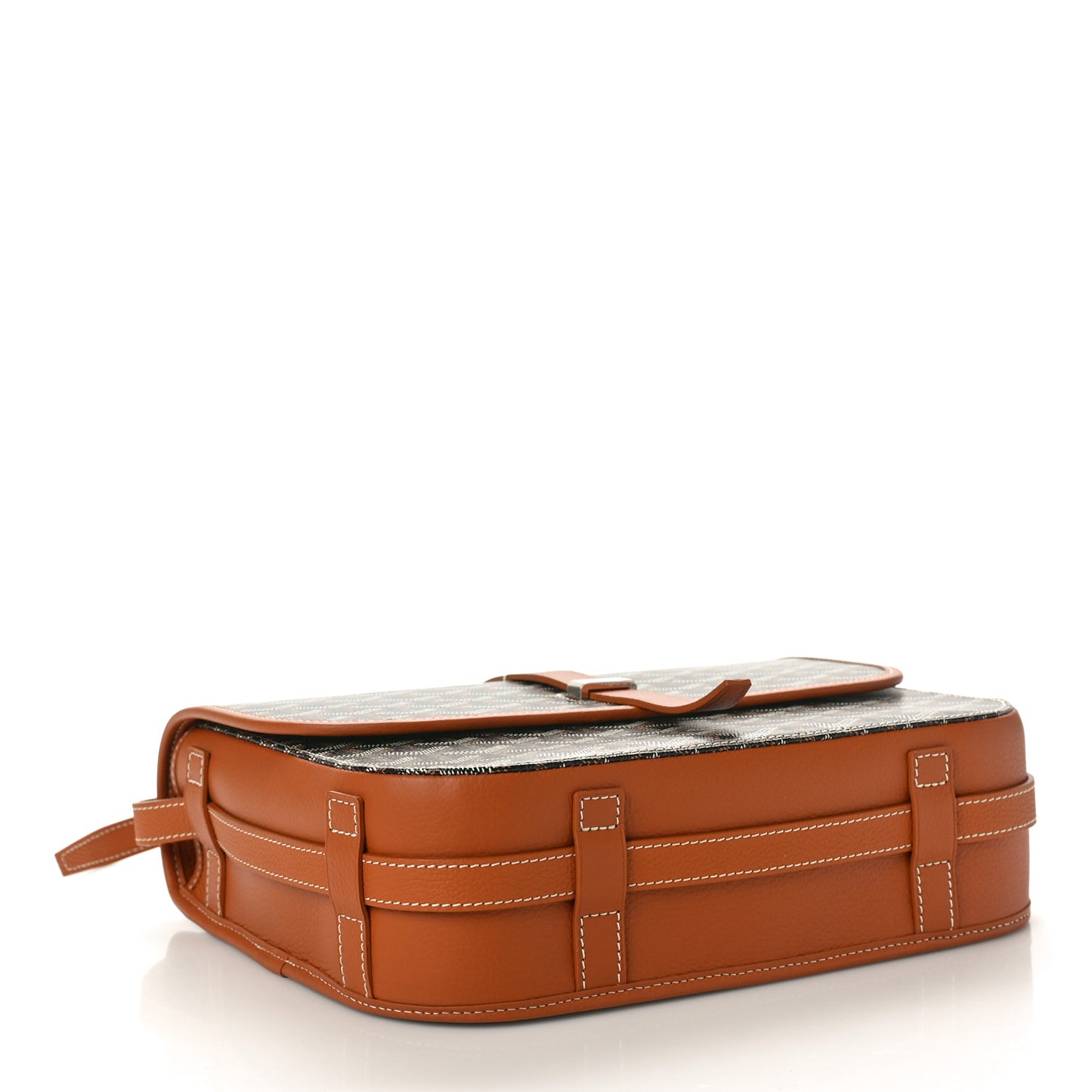 Goyardine Belvedere II MM Messenger Bag Black Gold