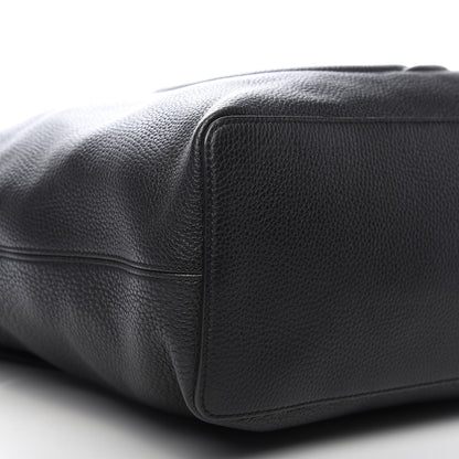 Gucci Pebbled Calfskin Large Soho Hobo Black 6 of 9