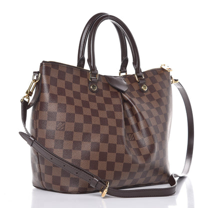 Louis Vuitton Damier Ebene Siena MM 4 of 9