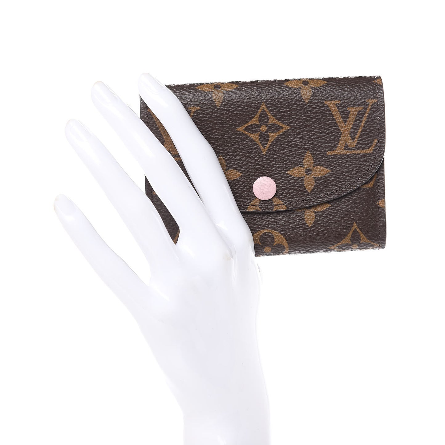 Monogram Rosalie Coin Purse Rose Ballerine