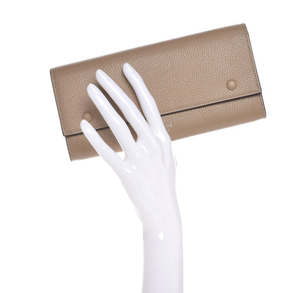 Celine Calfskin Large Multifunction Flap Wallet Dune 2 of 6