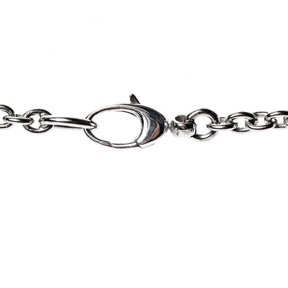 Gucci Sterling Silver Bamboo Horsebit Pendant Necklace 4 of 5
