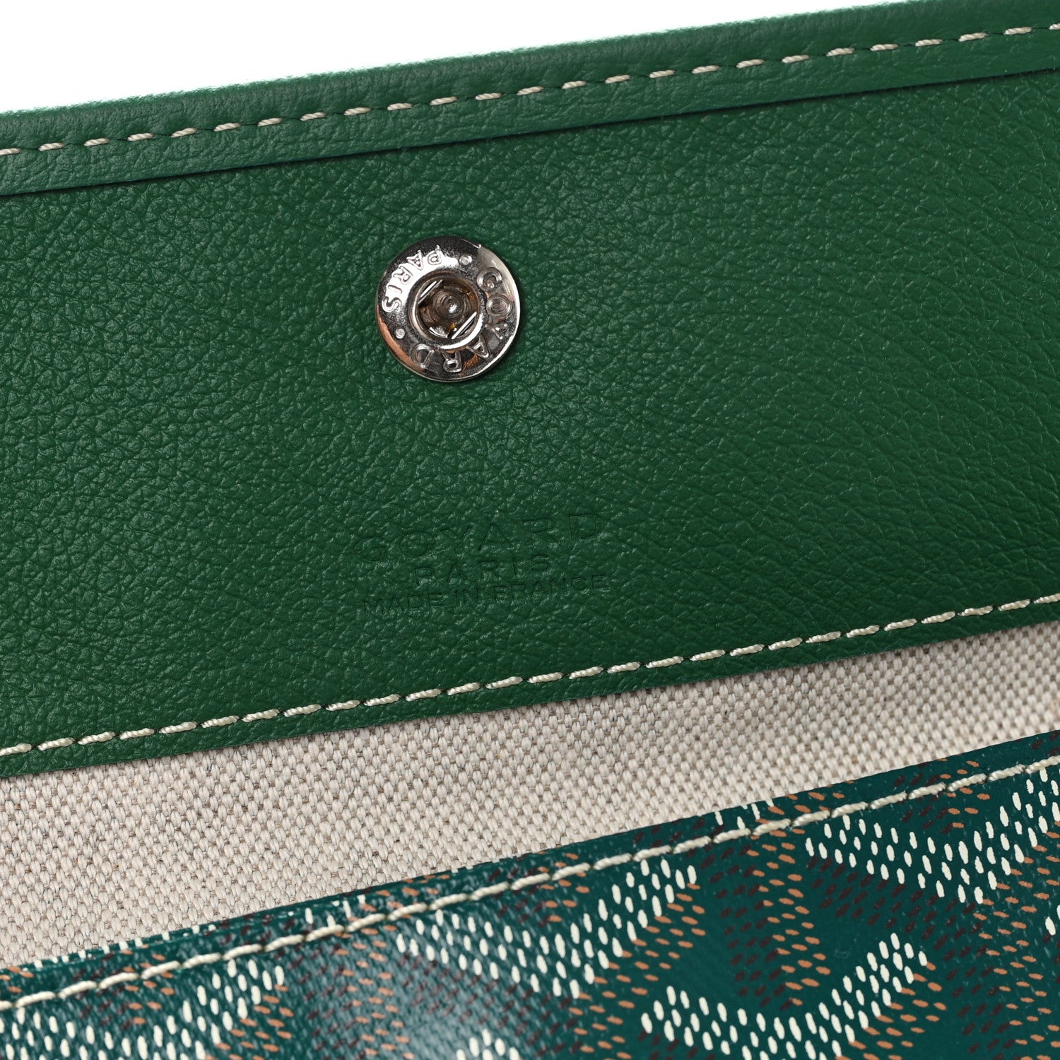 Goyard Goyardine Boheme Hobo Green 7 of 11