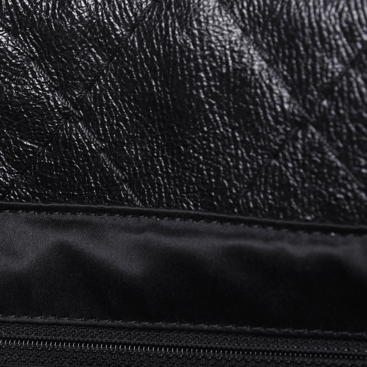 Chanel Glazed Calfskin Large On The Road Tote Black 10 of 22