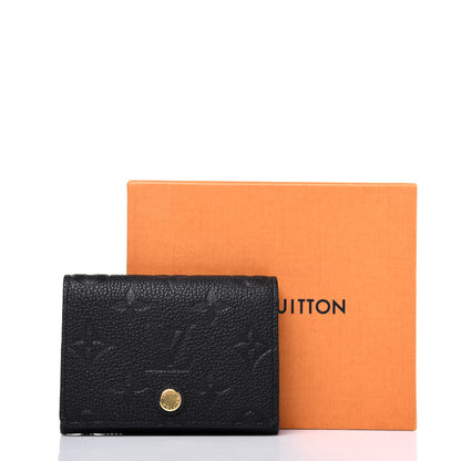 Louis Vuitton Empreinte Business Card Holder Black 9 of 9