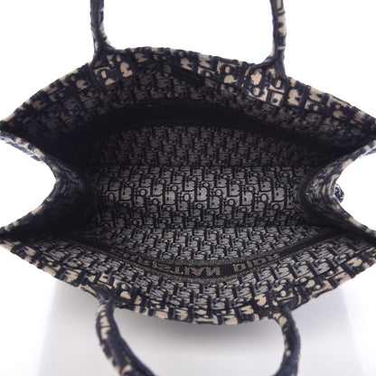 Christian Dior Oblique Book Tote Blue Multicolor 5 of 7