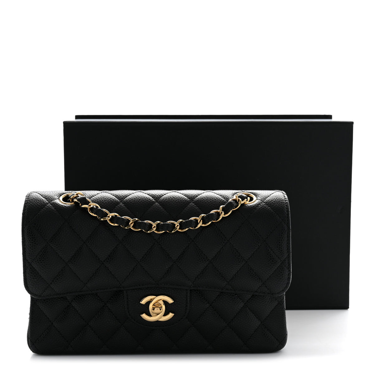 Chanel Caviar Quilted Small Double Flap Black 11 of 11