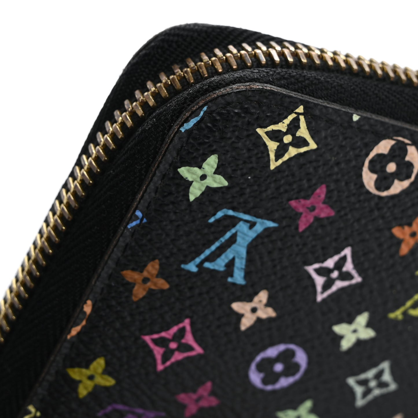 Monogram Multicolor Zippy Wallet Black Grenade