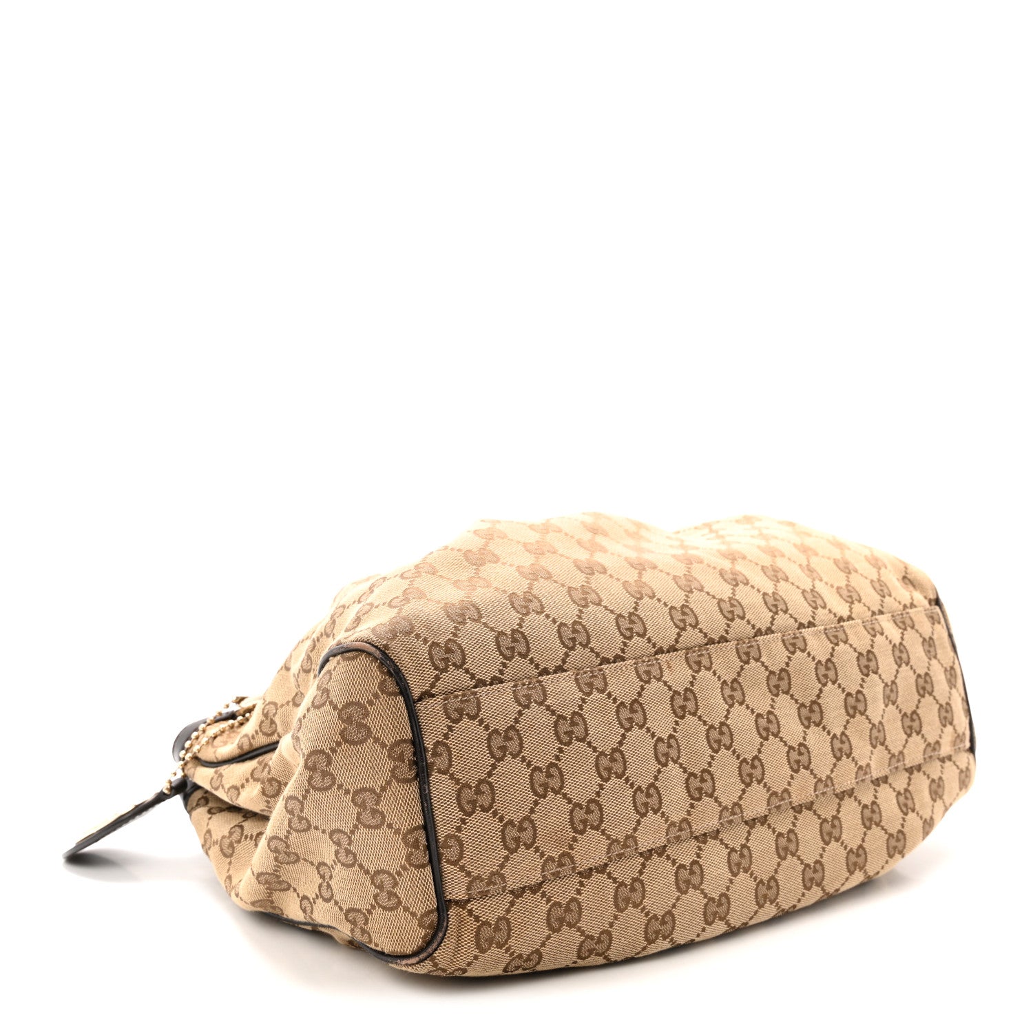 Gucci Monogram Medium Sukey Tote Dark Brown 4 of 10