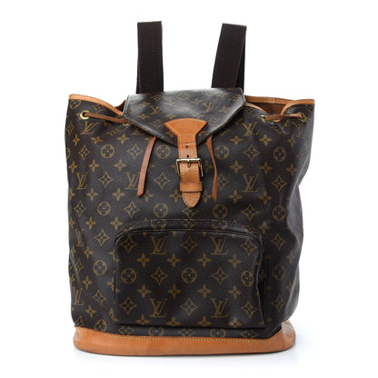 Louis Vuitton Monogram Montsouris GM Backpack 1 of 12
