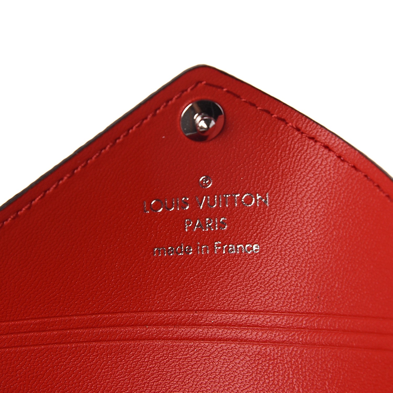 Louis Vuitton Monogram Escale Small Kirigami Pochette Insert Red 5 of 5