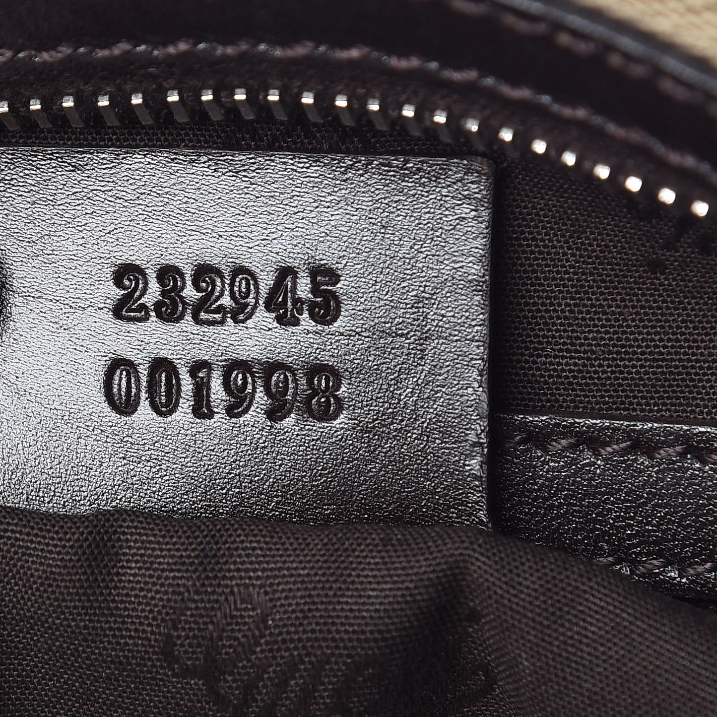 Monogram Large GG Twins Hobo Dark Brown