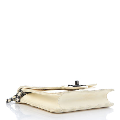 Chanel Lambskin Quilted Mini Crossing Times White 4 of 12
