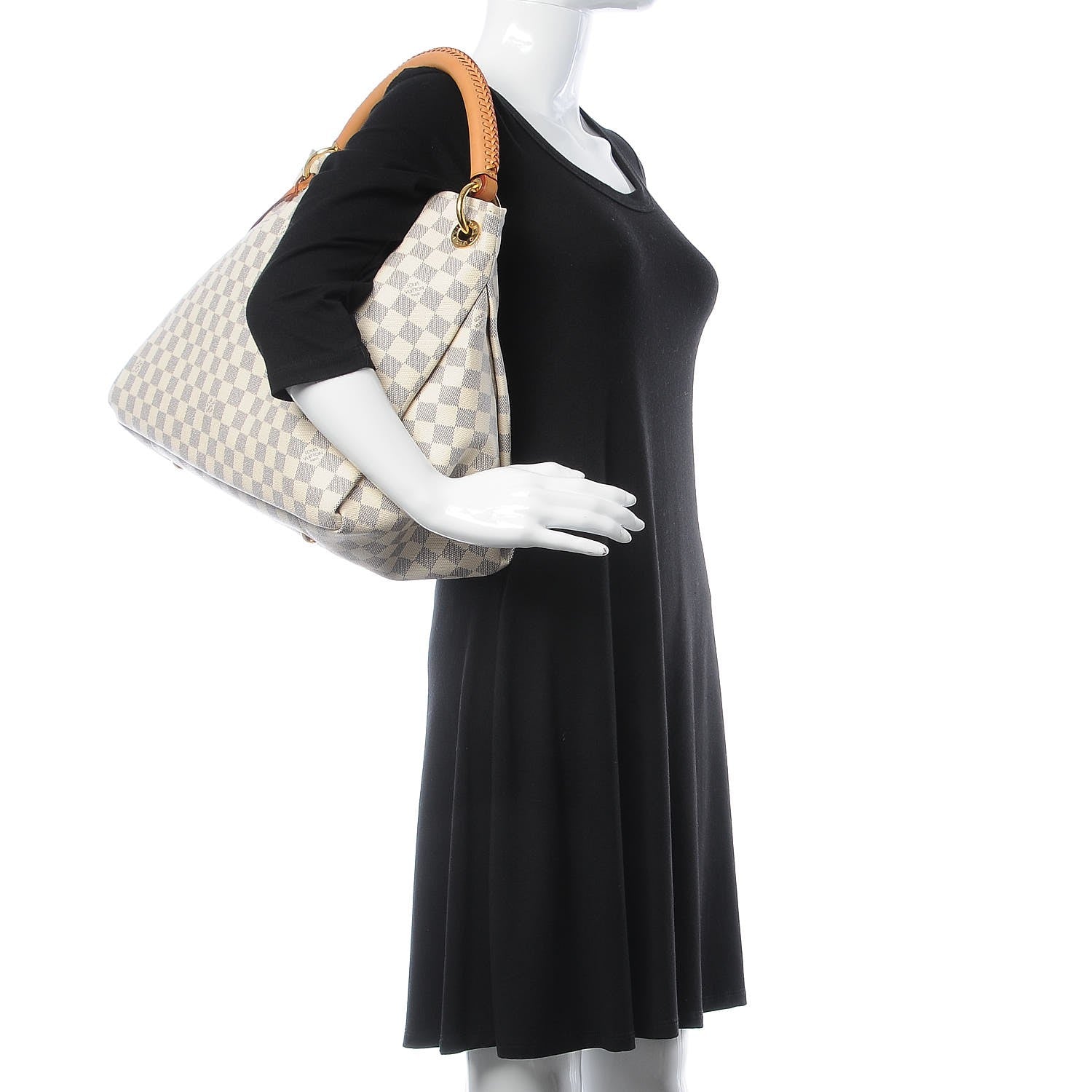 Louis Vuitton Damier Azur Artsy MM 2 of 8