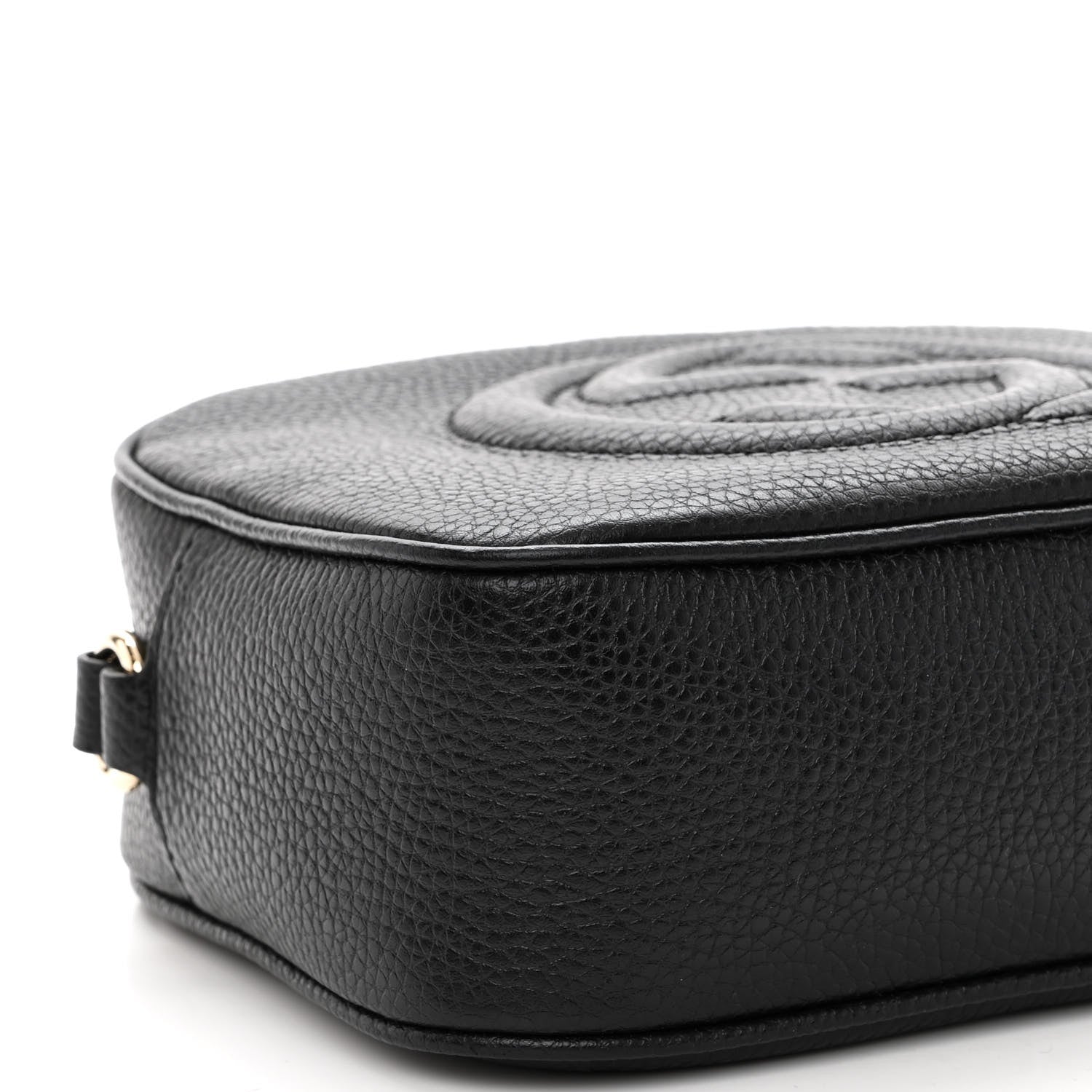 Gucci Pebbled Calfskin Small Soho Disco Bag Black 9 of 10