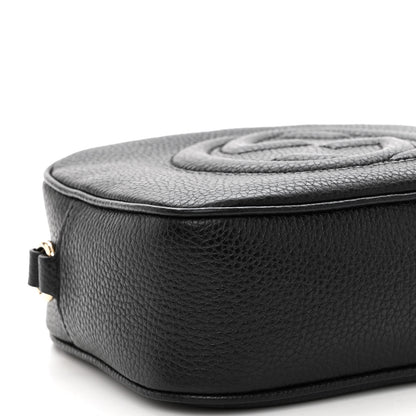 Gucci Pebbled Calfskin Small Soho Disco Bag Black 9 of 10