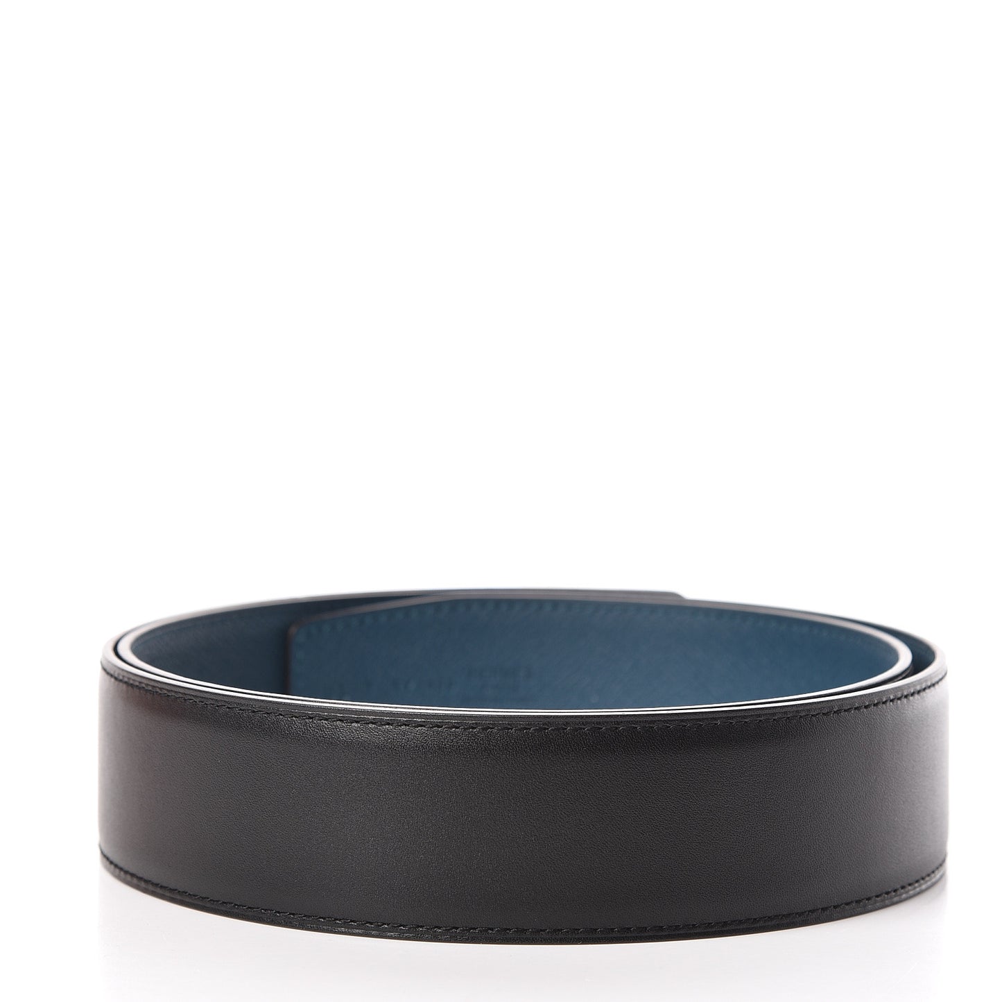 Box Epsom 42mm Reversible Belt Strap 95 Black Colvert