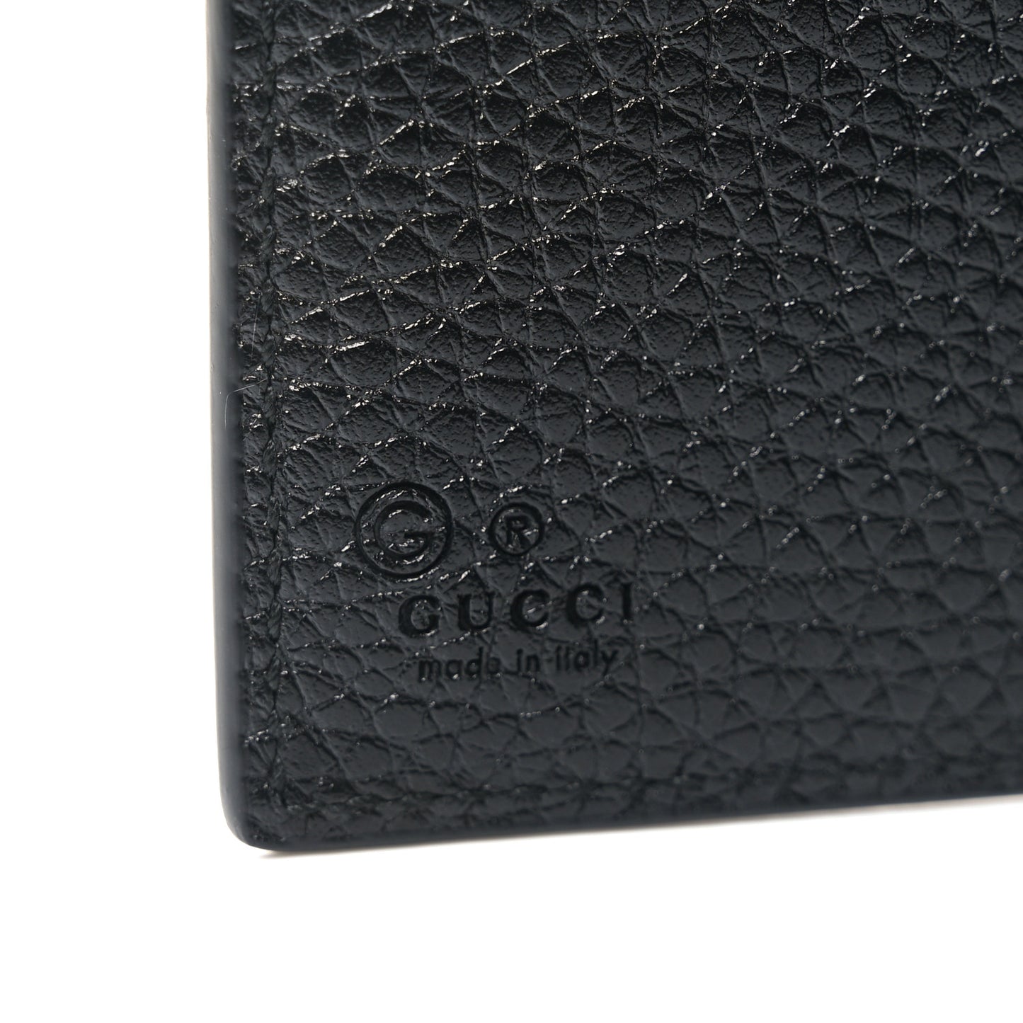 Dollar Calfskin Medium GG Marmont Wallet Black