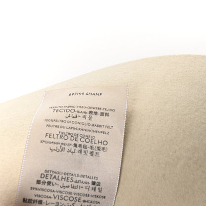 Gucci Felt Dallas Wide Brim Hat M Ivory 10 of 10