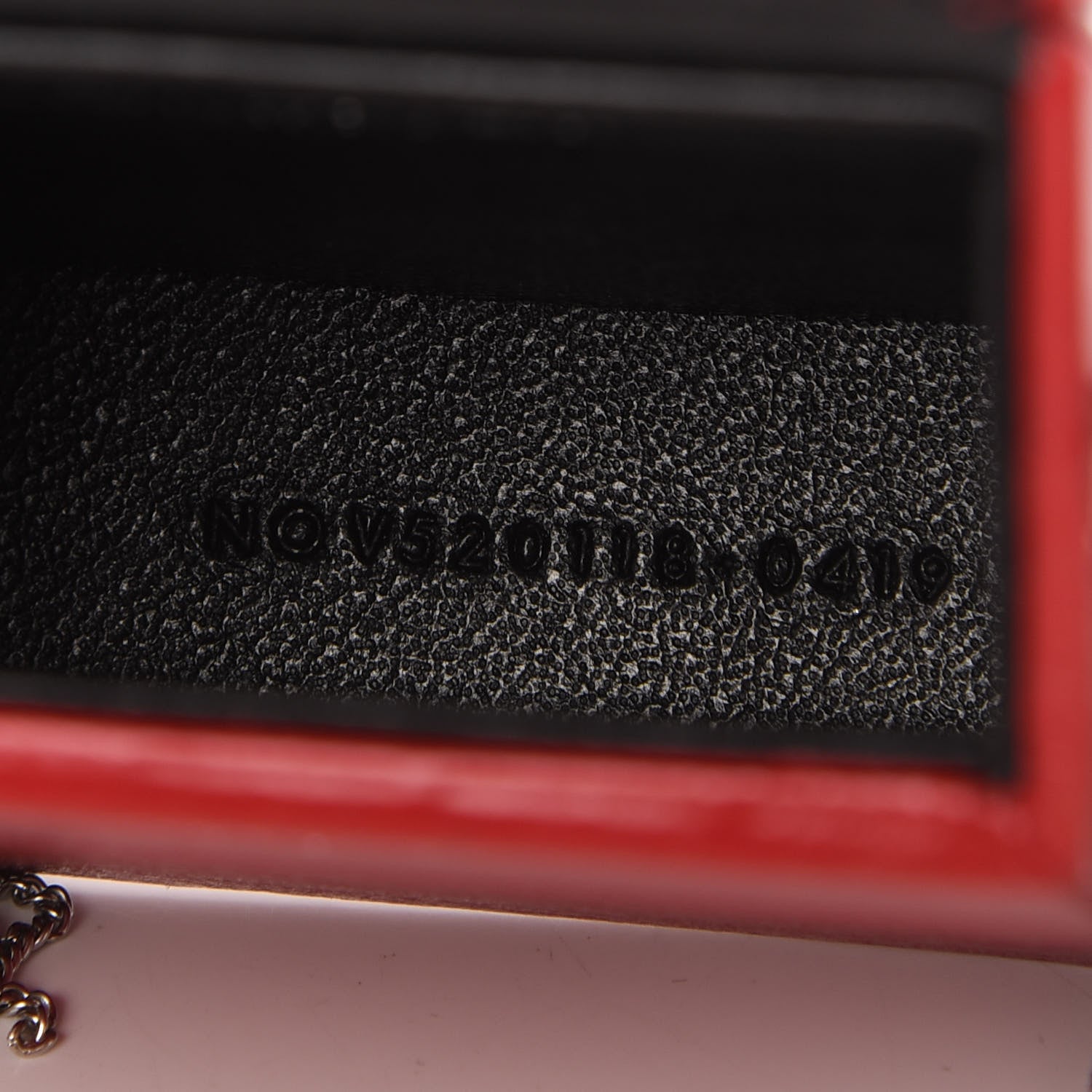 Saint Laurent Lambskin Smoking Box Crossbody Rouge Eros 9 of 10